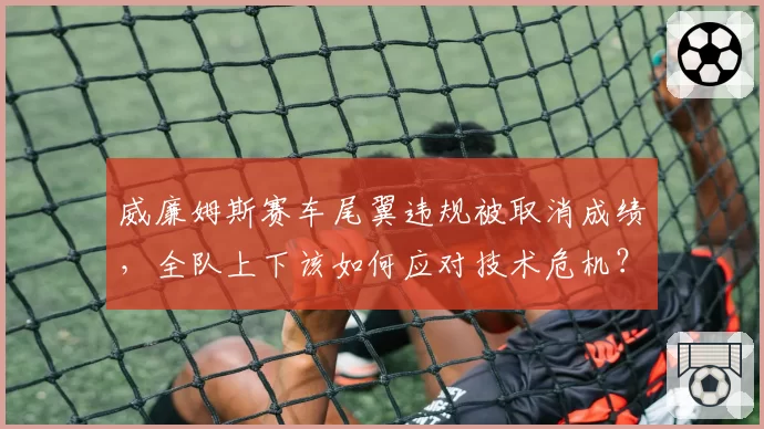 威廉姆斯赛车尾翼违规被取消成绩，全队上下该如何应对技术危机？
